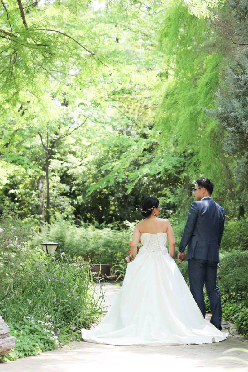 後ろ姿ショット