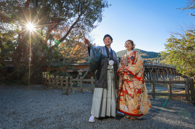 いよいよ神宮内へ