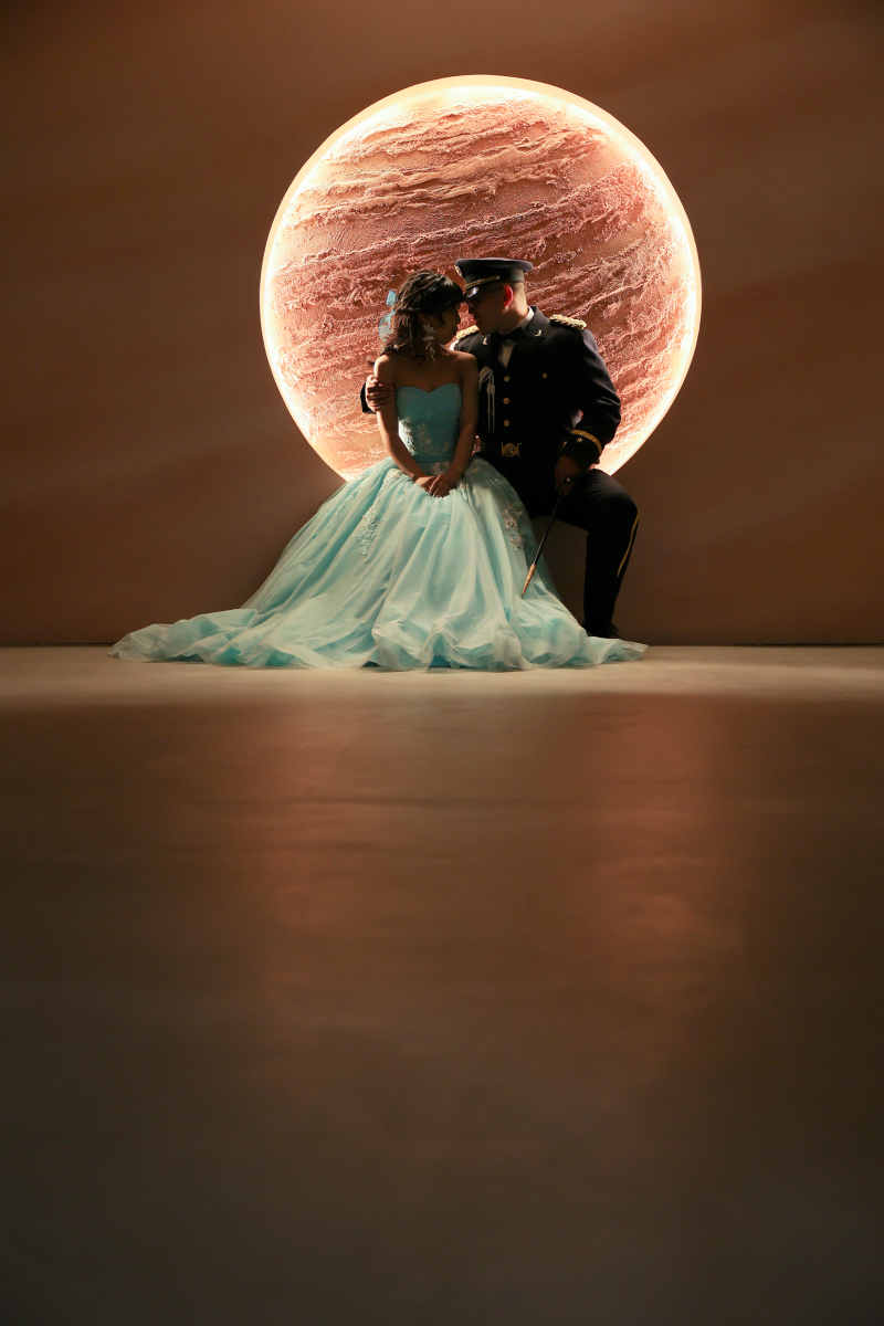 雰囲気を変えて