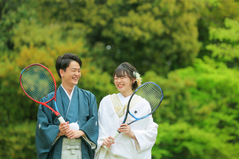 テニスラケット！