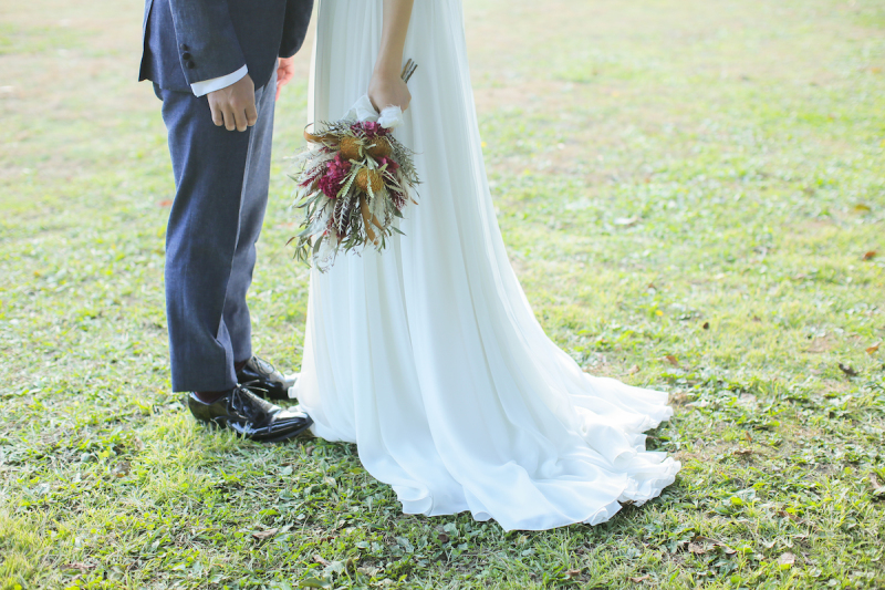 ブーケは持ち込み