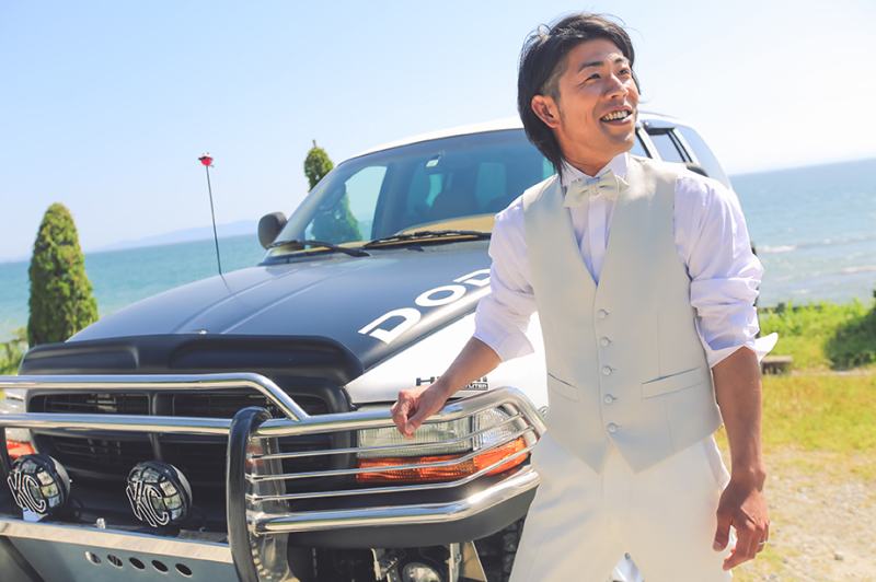 愛車と２ショット！