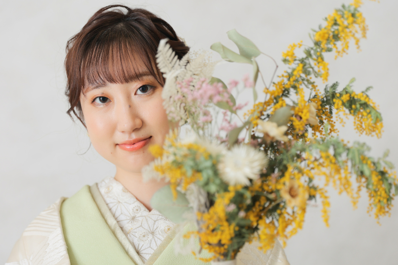 ブーケ+ご新婦様