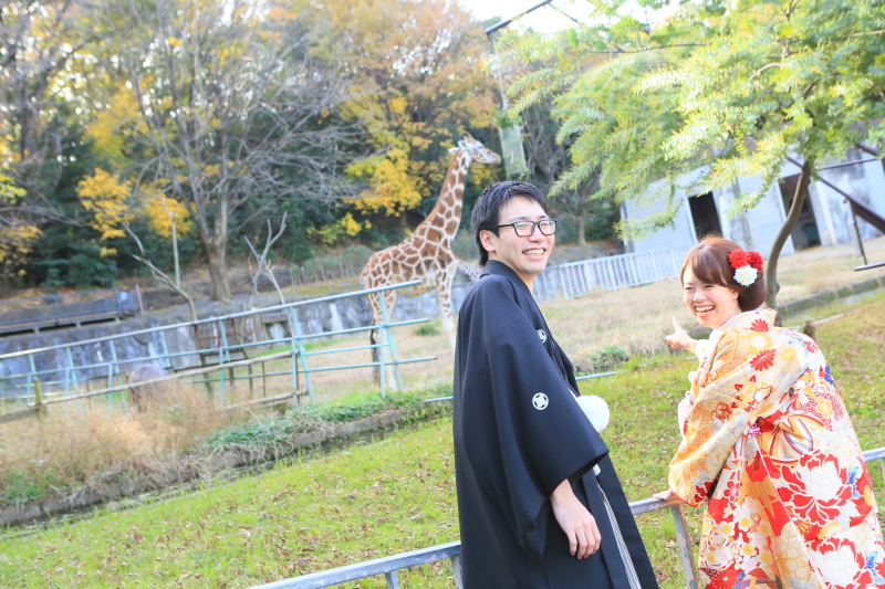 なんと！動物園での撮影☆