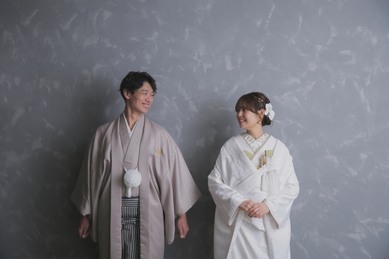 背景とお衣装の組み合わせ