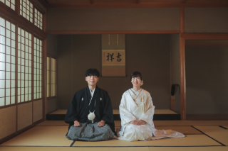 愛知県の日本庭園で