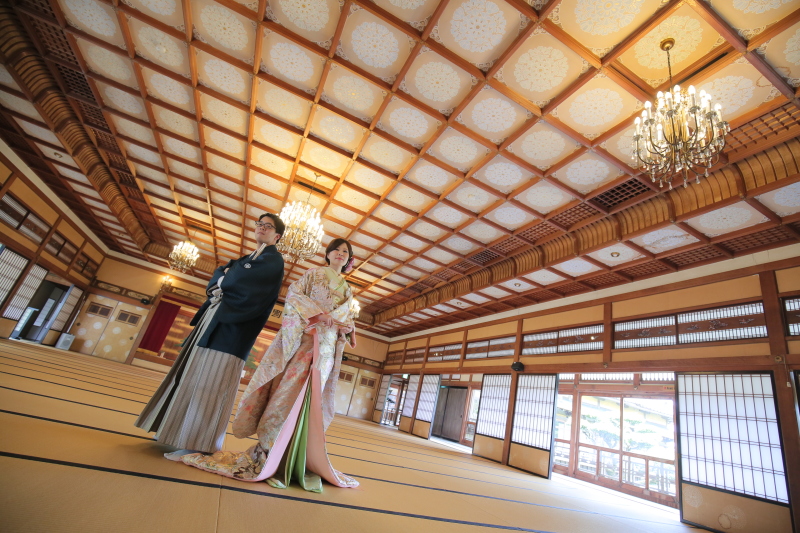 まずは大広間で・・・