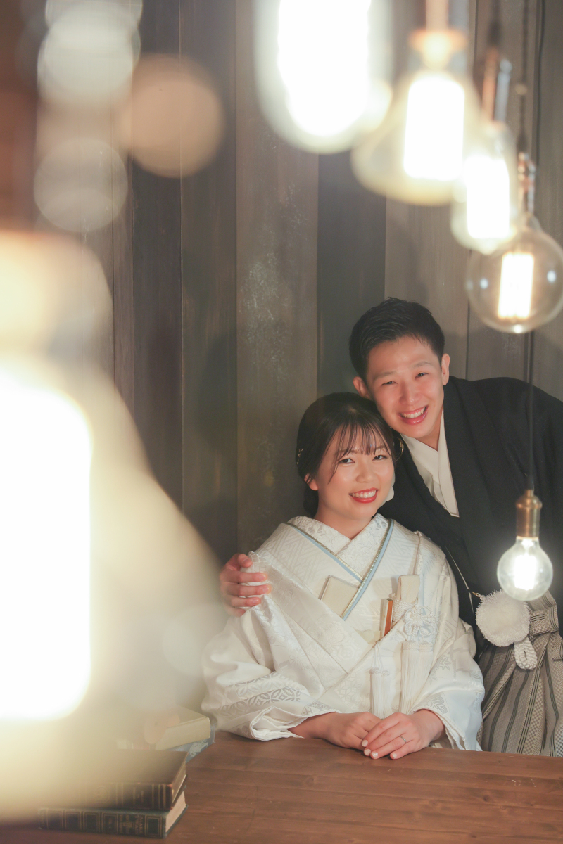 電球がおしゃれ。