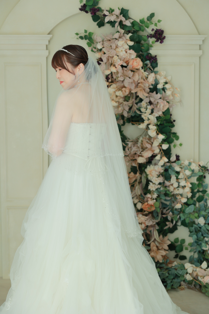 新婦様のソロショット