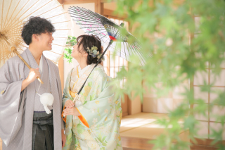 冬の期間も快適!!屋内庭園スタジオ！