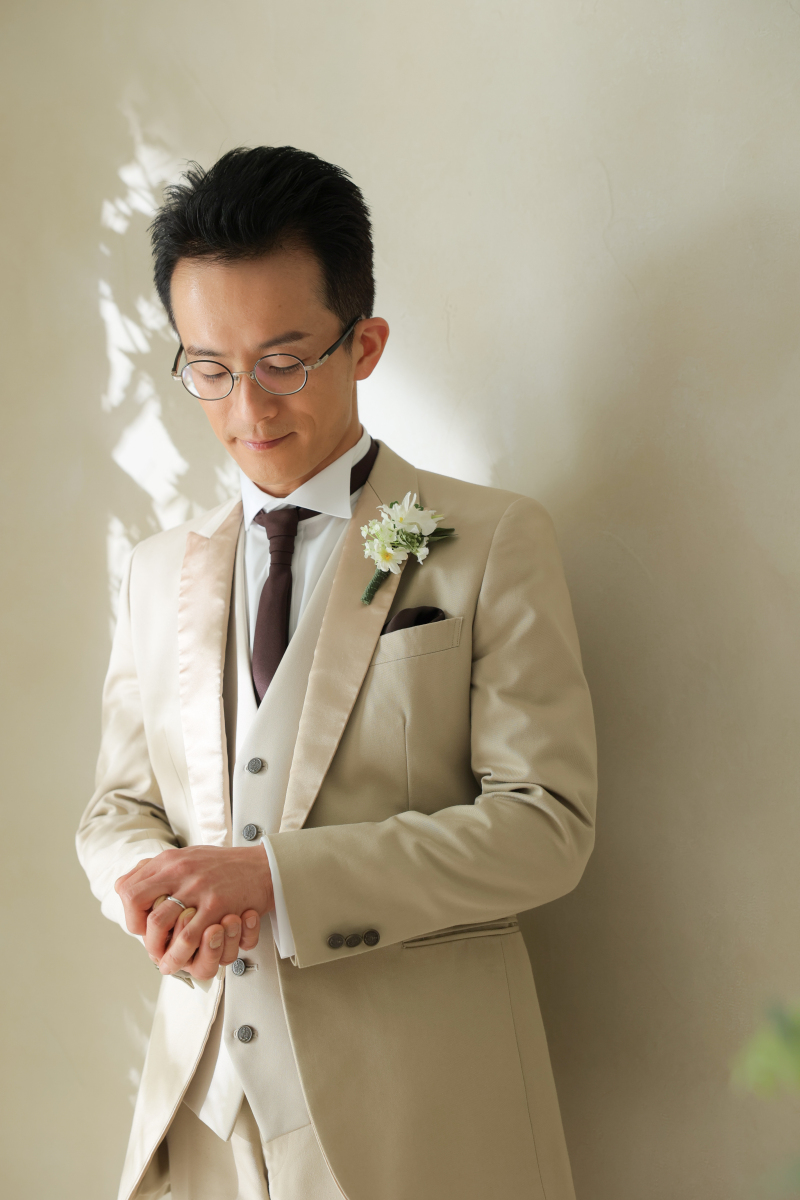 新郎様ソロショット