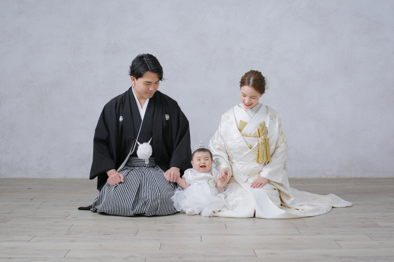 お子様との撮影もおまかせください!