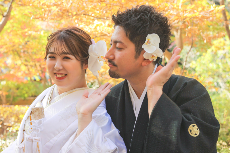 お揃いの髪飾り！