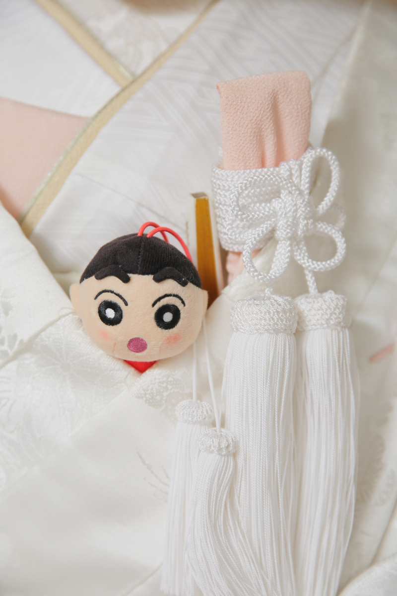 ご新婦様としんちゃん♬