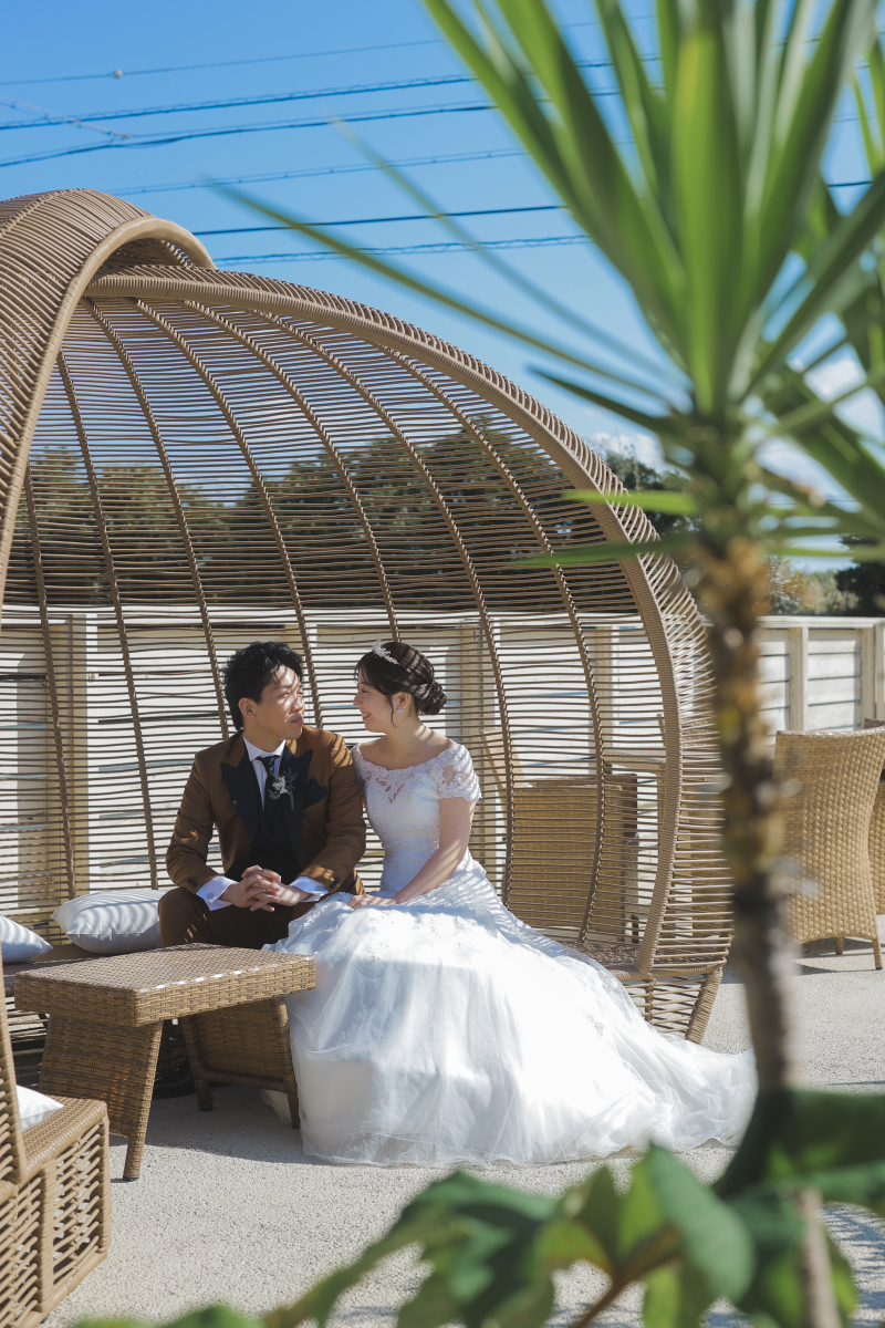 ソファーで休憩