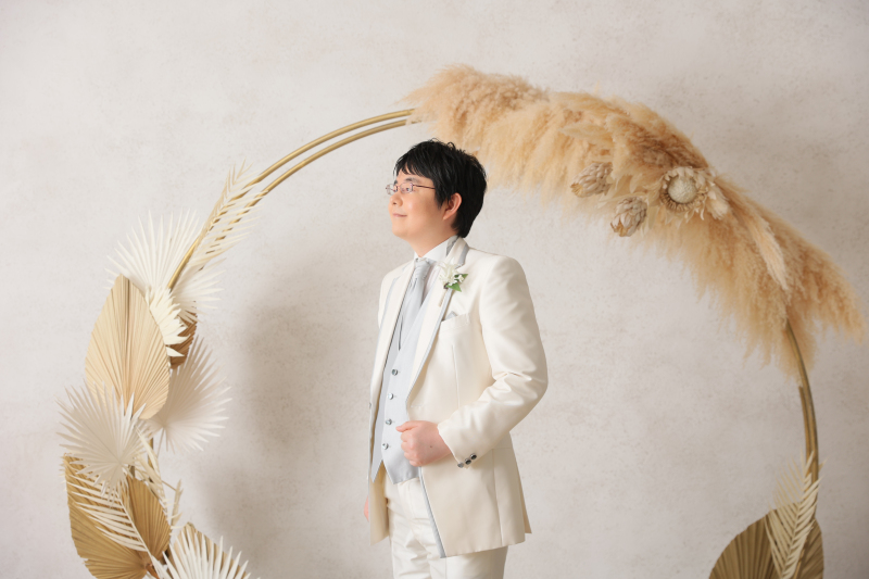 新郎様ソロカット