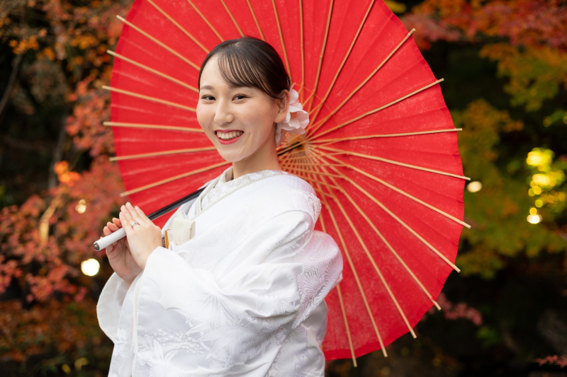 新婦様のソロショット