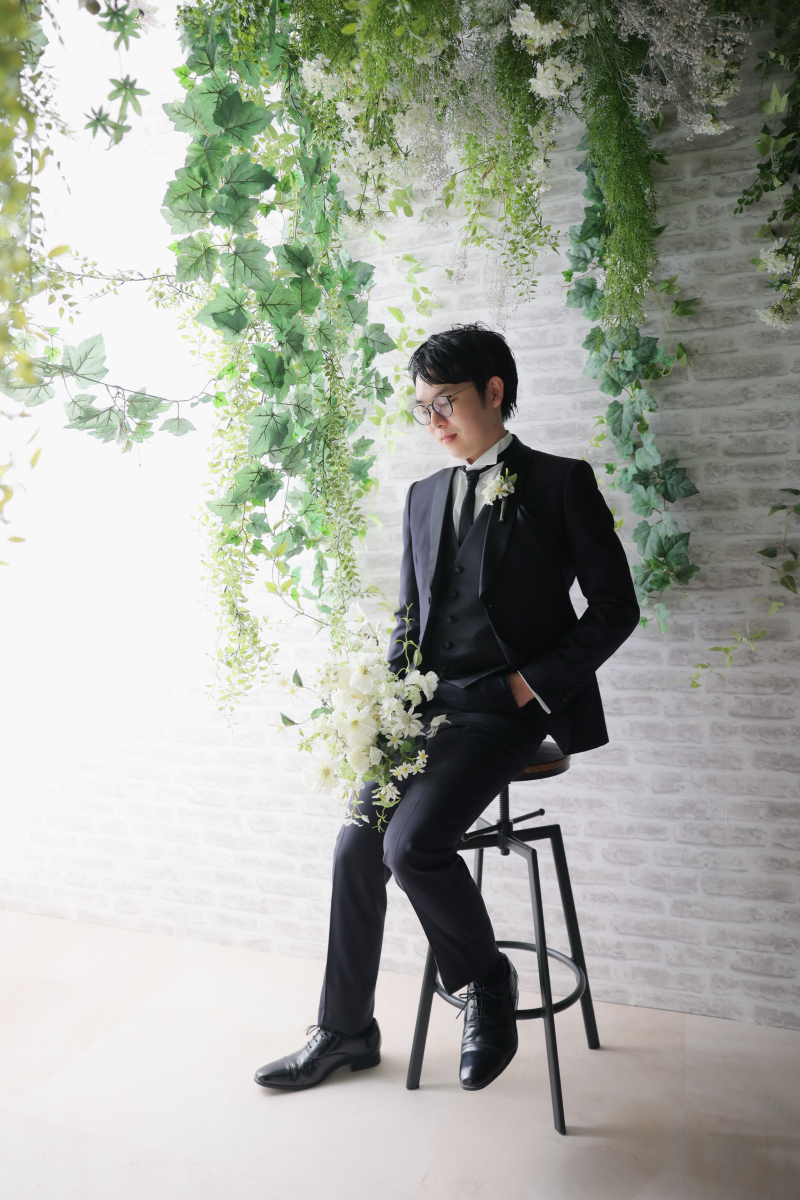 新郎様ソロショット