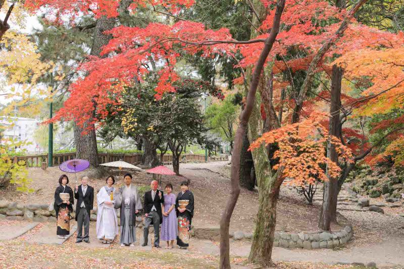 変化球な家族写真