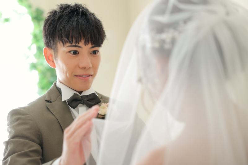 ご新婦様目線も。