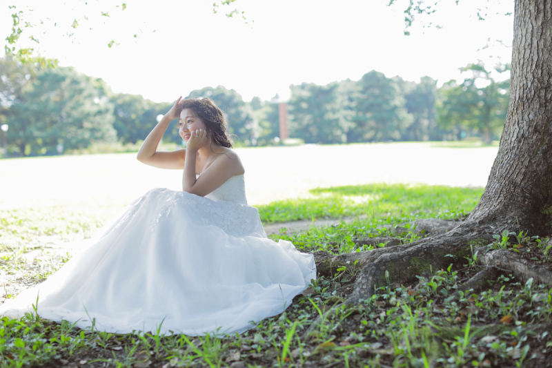 木からなんか落ちてきた？