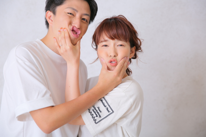 ぶちゅう〜〜〜