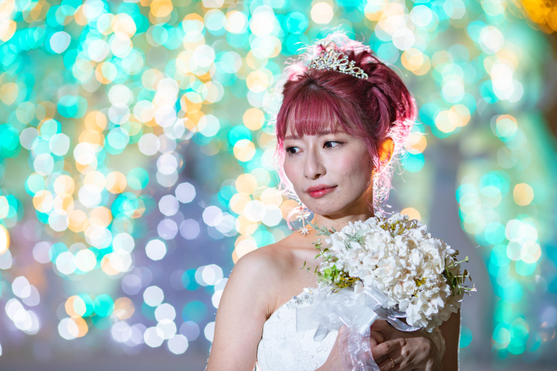 アップにすると