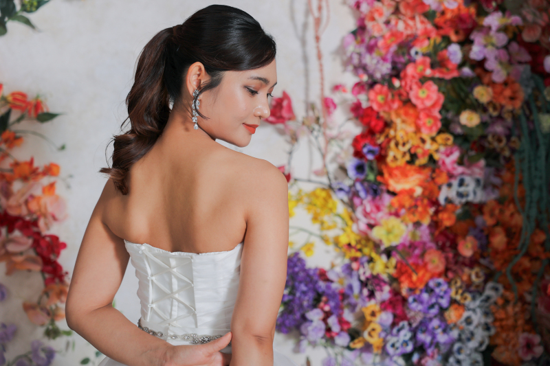 スッキリヘアアレンジ。