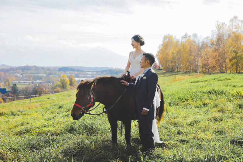 乗馬も体験できますよ