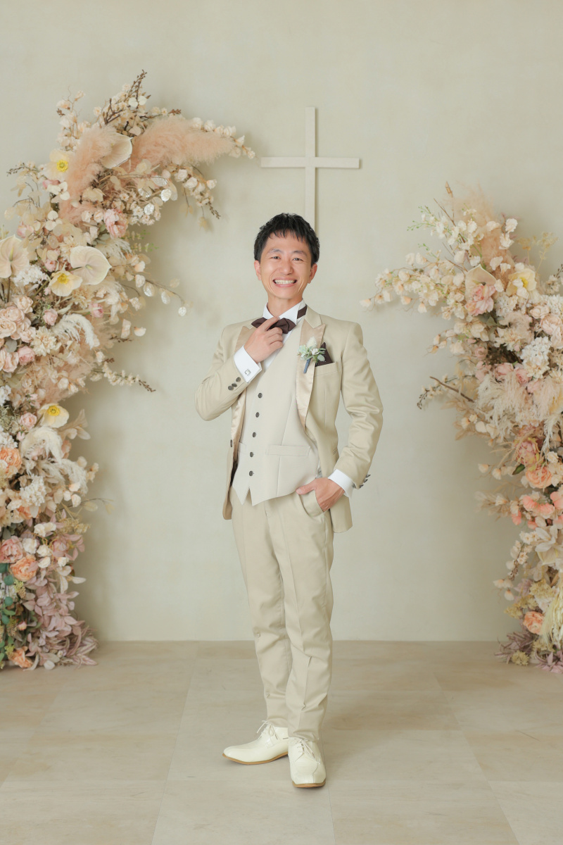 新郎様ソロショット