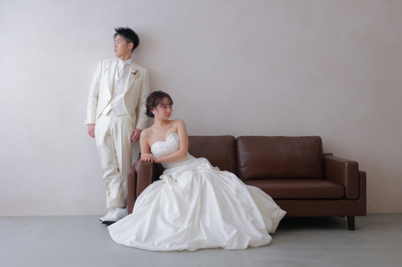 シンプル背景も