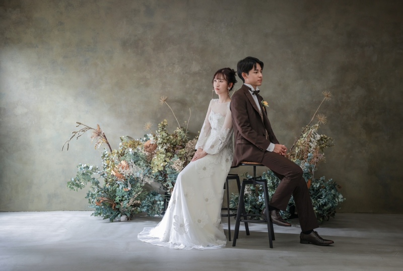 お次はドレスで