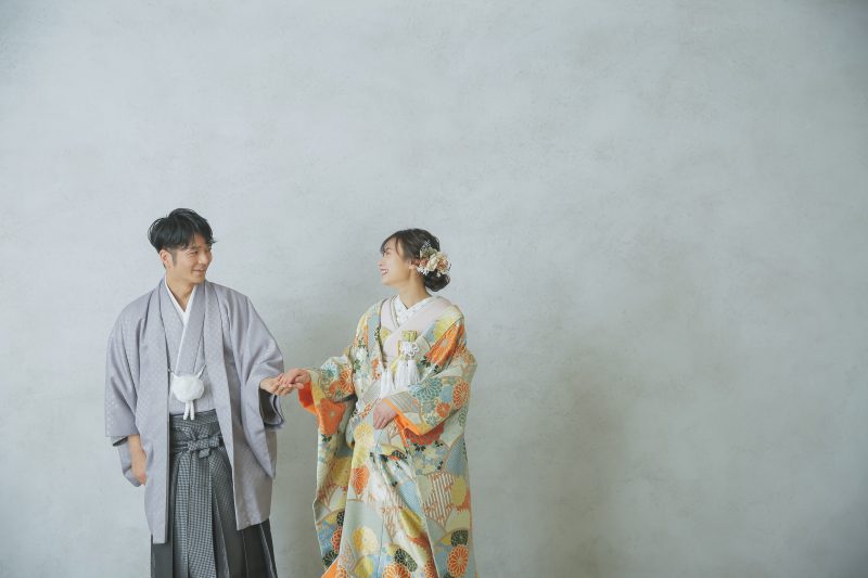 ２着目は色打掛で