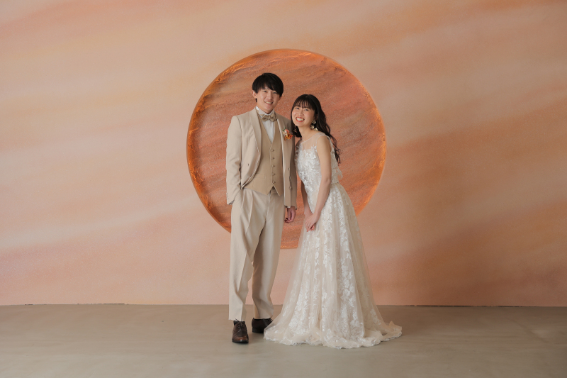 違う雰囲気でお月様と。