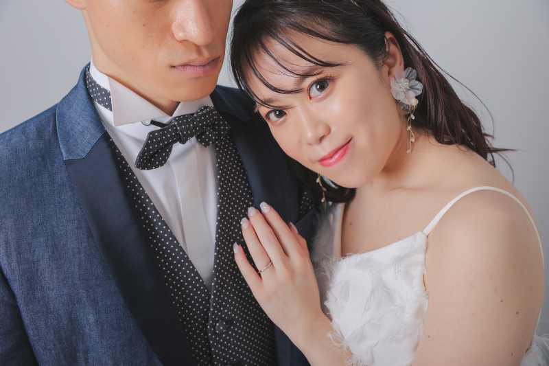 ご新婦様をクローズアップして。