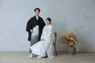 シンプルかっこいい和装