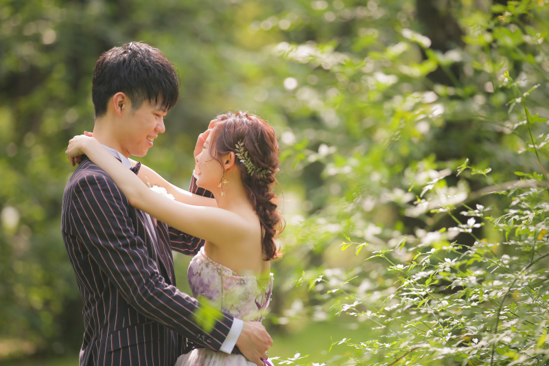 葉っぱのキラキラ