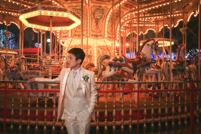 御新郎様もかっこよく