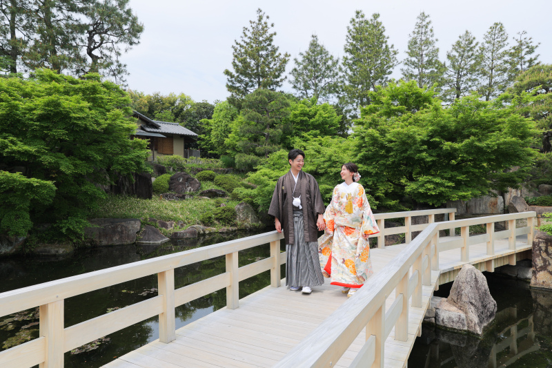お太鼓橋をお散歩