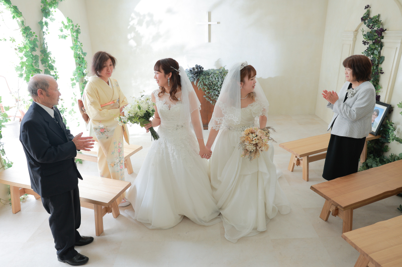 祝福の言葉をいただいて