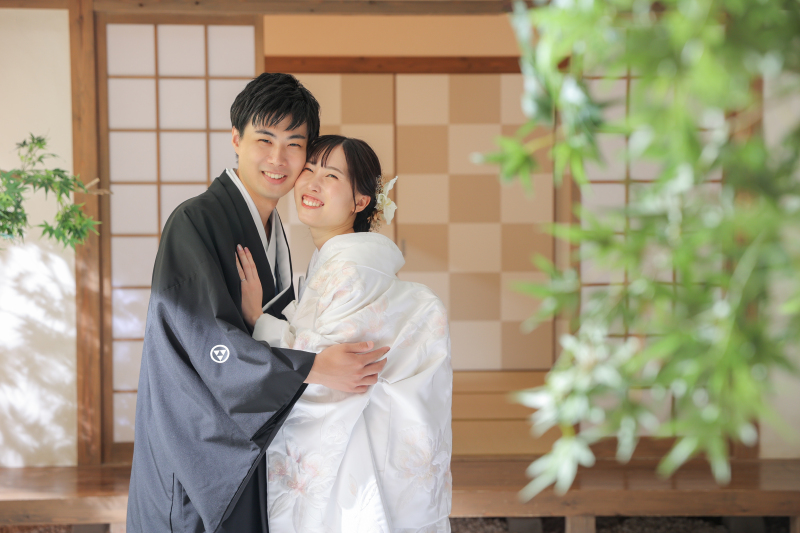 和装と洋装での撮影