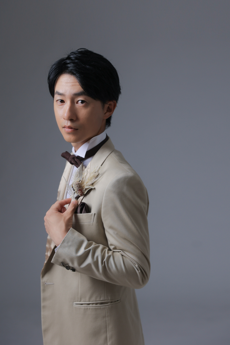 新郎様ソロショット