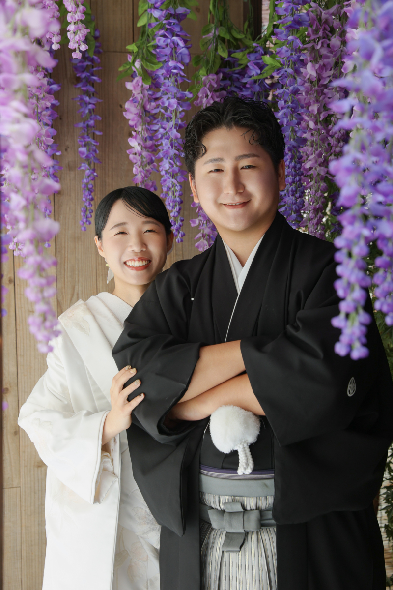 笑顔あふれるおふたりらしさ