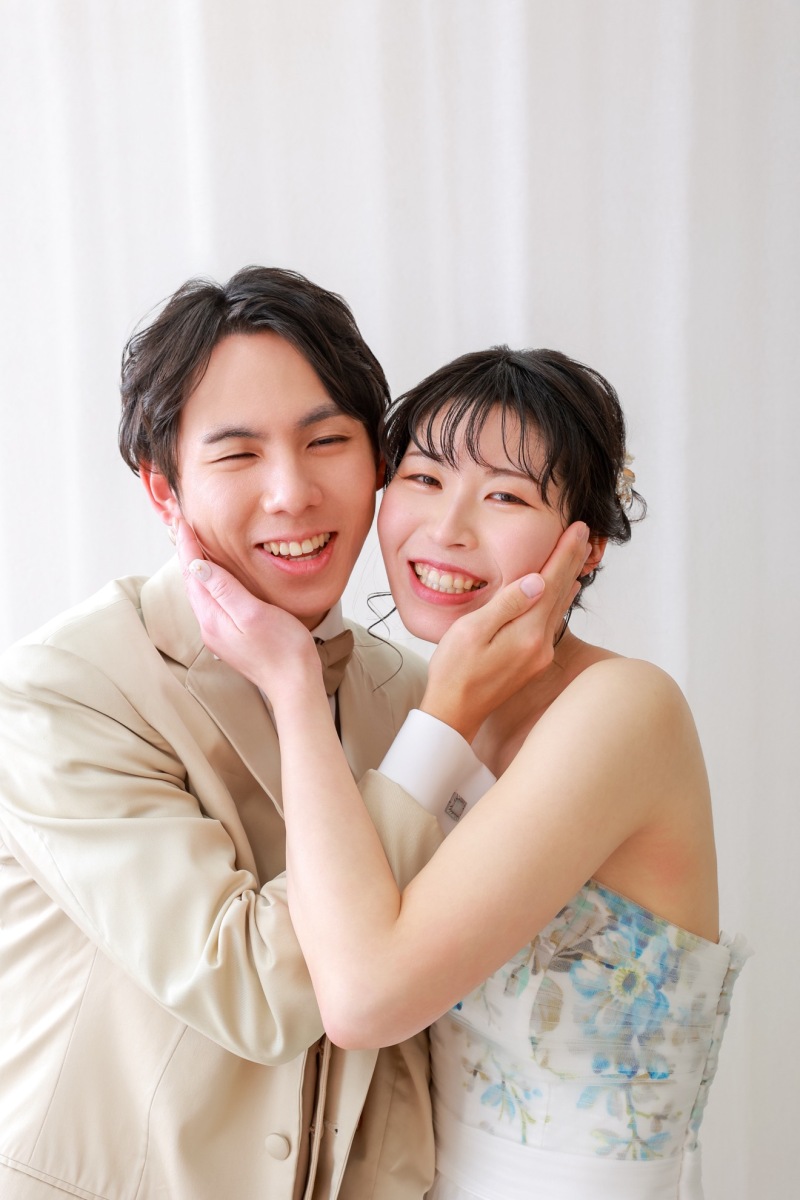 キュートな笑顔