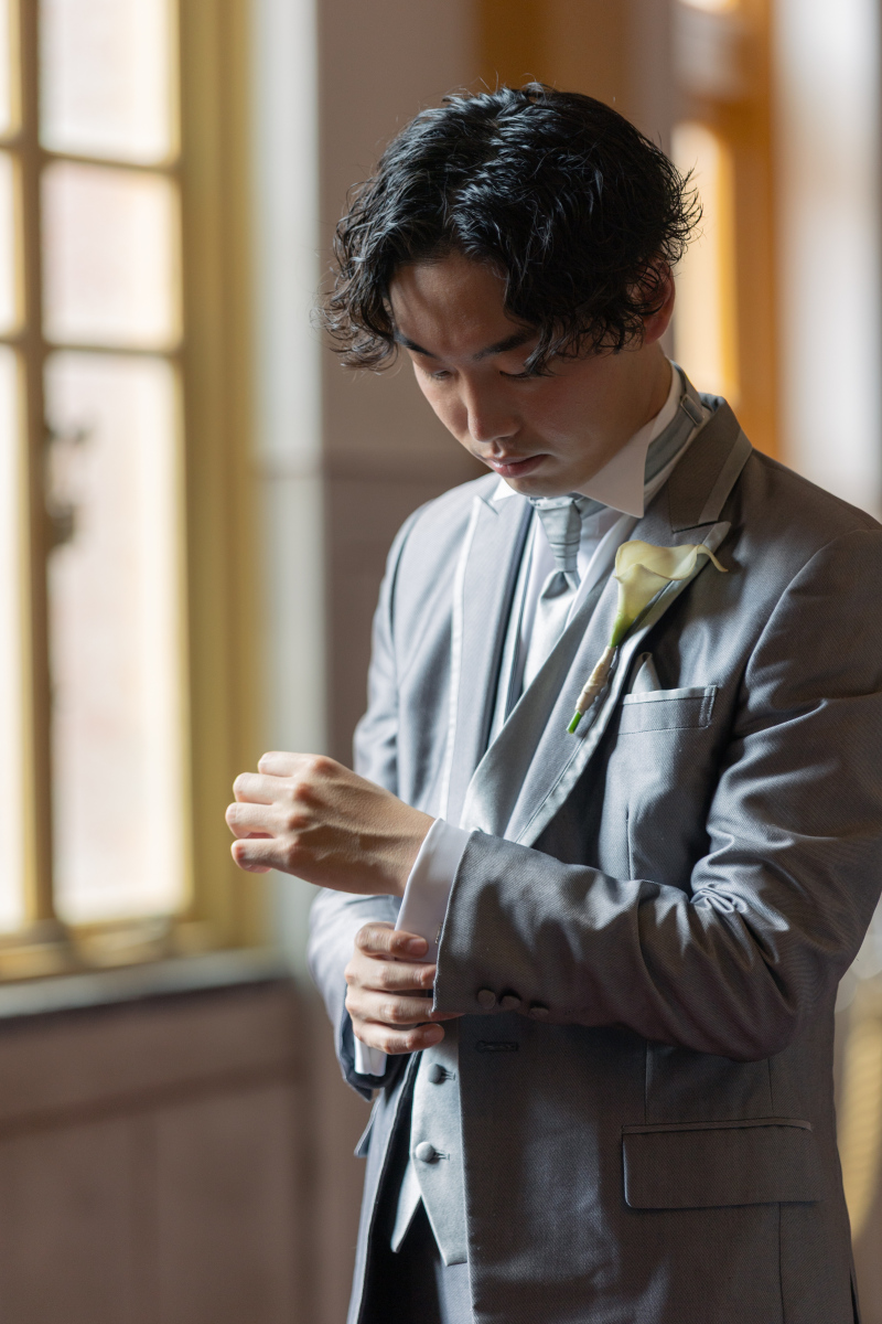 新郎様ソロショット