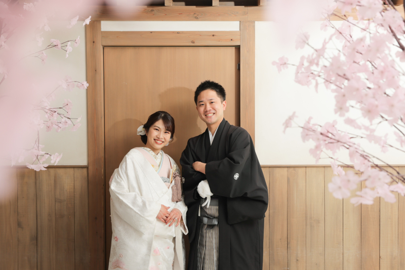 桜に包まれて。