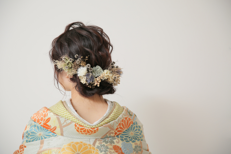 メイクとこだわってきめた髪型も◎