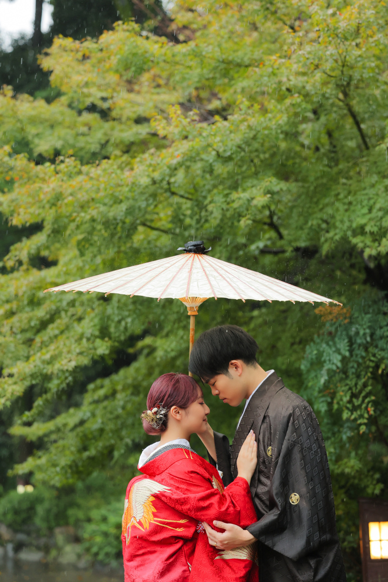 ふたりで寄り添って