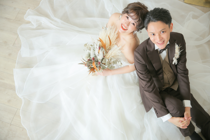 和装と洋装合わせて4着の盛りだくさん！