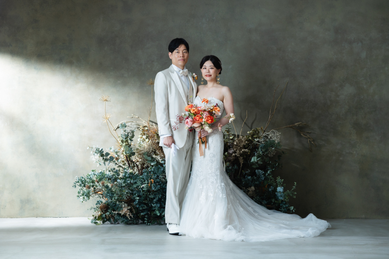 二人のフォーマル写真